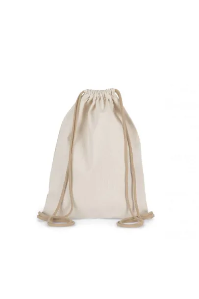  SMALL RECYCLED BACKPACK WITH DRAWSTRING - Kimood Ecume