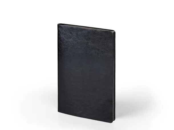 ART A5 notebook with colored paper edge Black