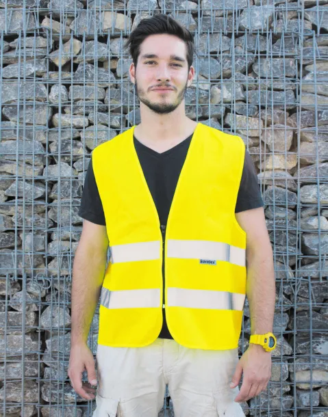  Safety Vest with Zipper "Cologne" - Korntex