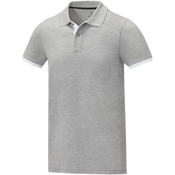 Morgan muška polo majica kratkih rukava, 200 g/m2 - Elevate Life Heather grey