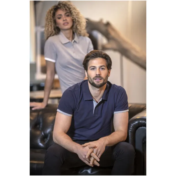 Morgan muška polo majica kratkih rukava - Elevate Life Crna