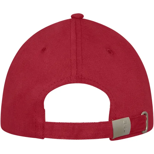 Darton 6 panel sandwich cap - Elevate Life Red