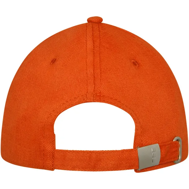 Darton 6 panel sandwich cap - Elevate Life Orange