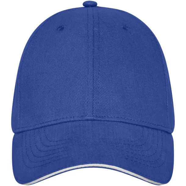 Darton 6 panel sandwich cap - Elevate Life Blue