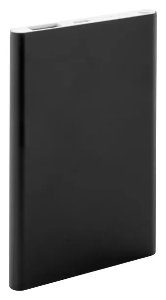 FlatFour USB prijenosna baterija, 4000 mAh Crna