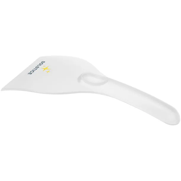 Chilly 2.0 large ice scraper made from recycled plastic - Unbranded White