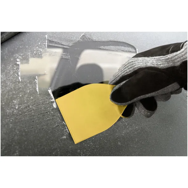 Chilly 2.0 large ice scraper made from recycled plastic - Unbranded Yellow