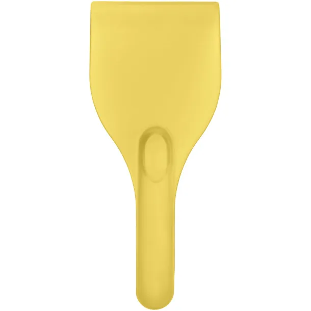 Chilly 2.0 large ice scraper made from recycled plastic - Unbranded Yellow