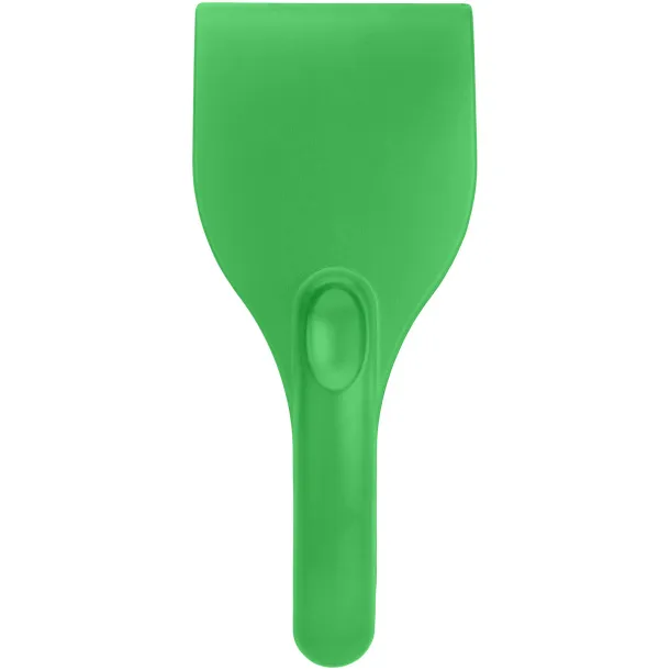 Chilly 2.0 large ice scraper made from recycled plastic Mid green