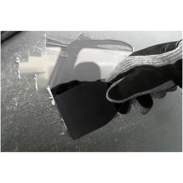 Chilly 2.0 large ice scraper made from recycled plastic Crna
