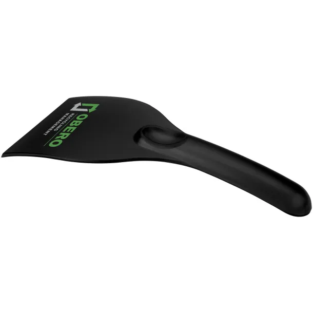 Chilly 2.0 large ice scraper made from recycled plastic Solid black