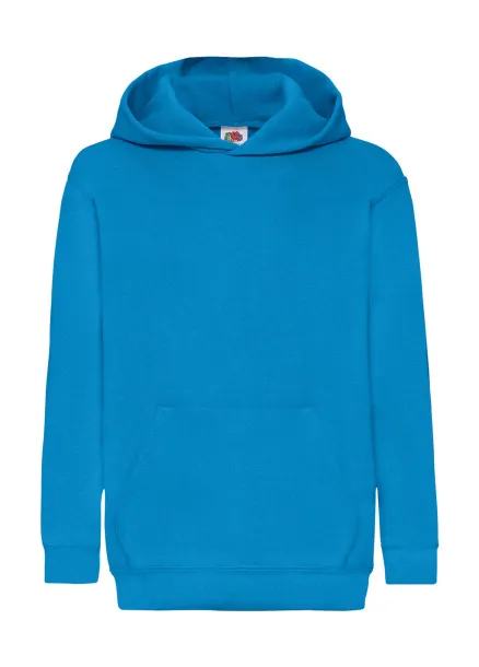  Kids Classic Hooded Sweat - Fruit of the Loom Azure Blue