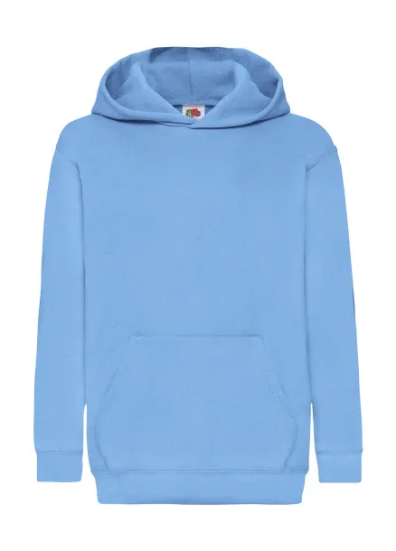  Kids Classic Hooded Sweat - Fruit of the Loom Sky blue