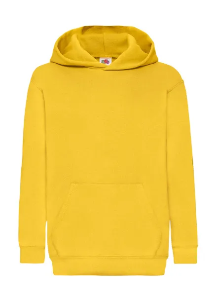  Kids Classic Hooded Sweat - Fruit of the Loom Sunflower