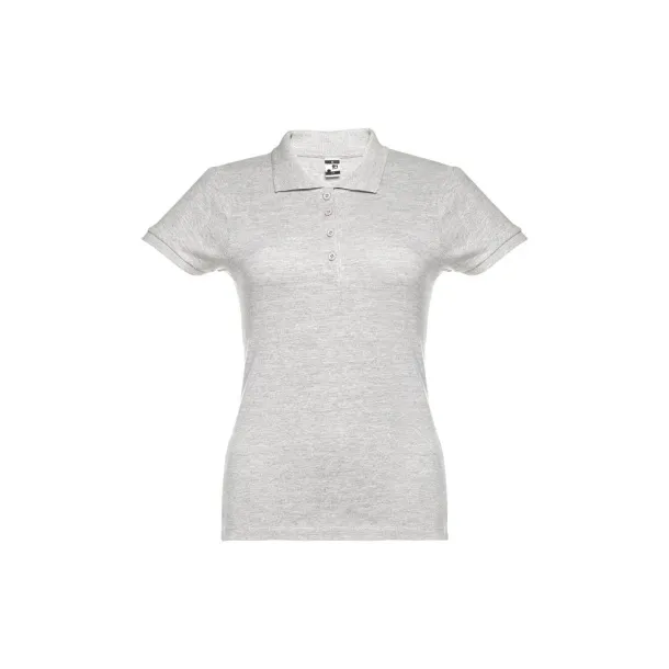 EVE Women's polo shirt Melange white