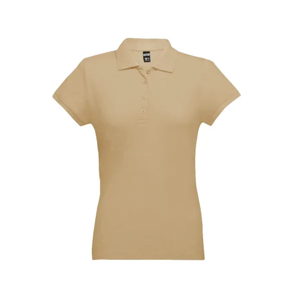 EVE ženska polo majica, 195 g/m² Svijetlo smeđa