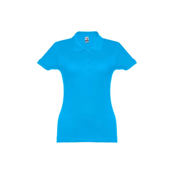 EVE Women's polo shirt Acqua blue