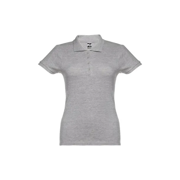 EVE Women's polo shirt Heather light grey