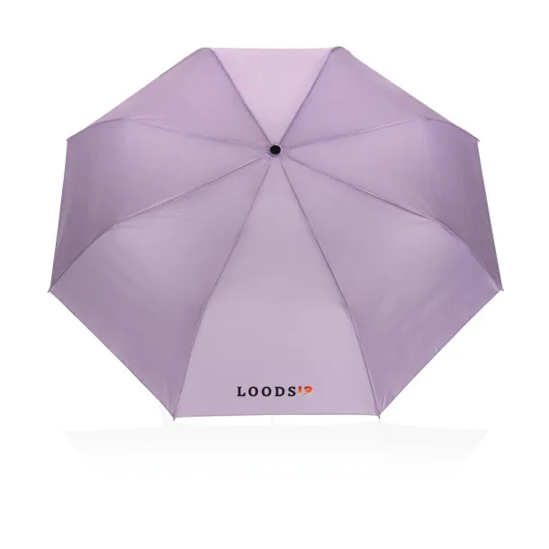  21" Impact AWARE™ 190T mini auto open umbrella - XD Collection purple 