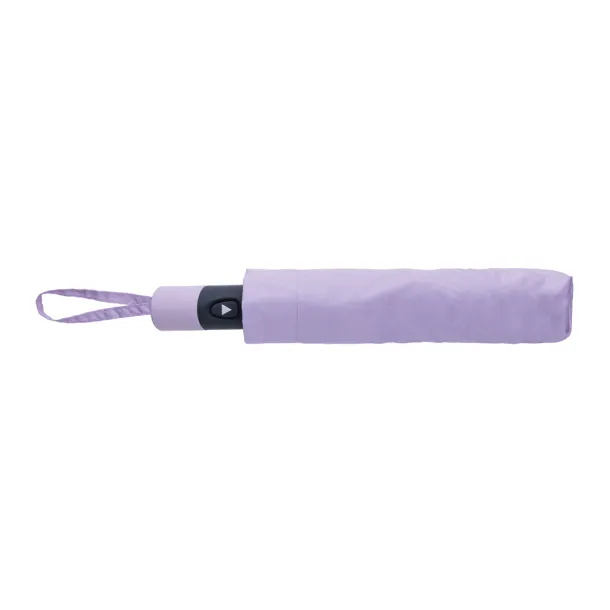  21" Impact AWARE™ 190T mini auto open umbrella - XD Collection purple 