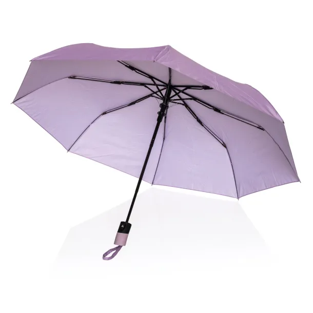  21" Impact AWARE™ 190T mini auto open umbrella - XD Collection purple 