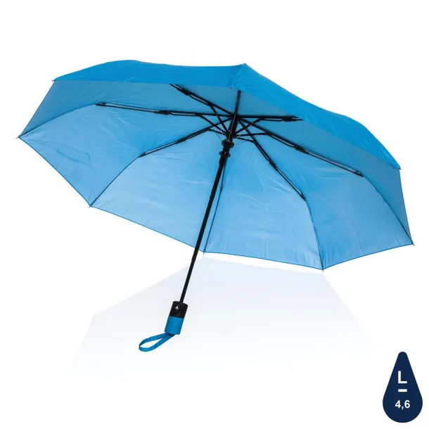  21" Impact AWARE™ 190T mini auto open umbrella - XD Collection blue 