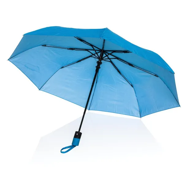  21" Impact AWARE™ 190T mini auto open umbrella - XD Collection tranquil blue