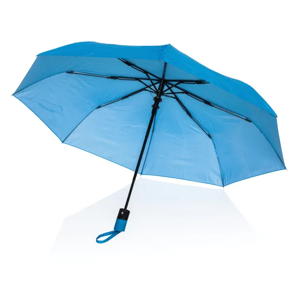  21" Impact AWARE™ 190T mini auto open umbrella - XD Collection tranquil blue