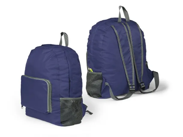 TRAIL foldable backpack - BRUNO Blue