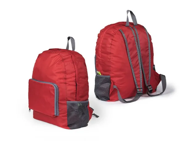 TRAIL foldable backpack - BRUNO Red