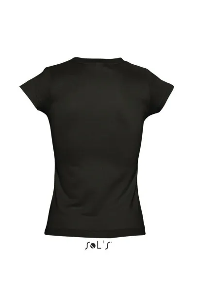  SOL'S MOON - WOMEN’S V-NECK T-SHIRT - SOL'S Black