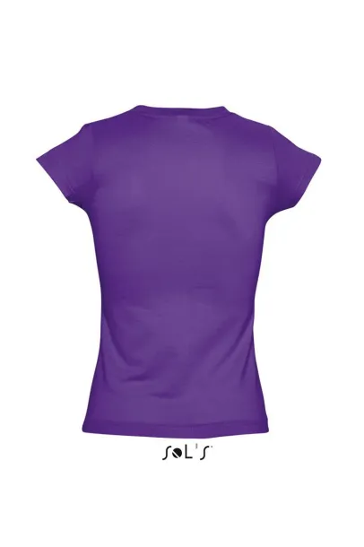  SOL'S MOON - WOMEN’S V-NECK T-SHIRT - SOL'S Dark purple