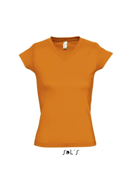  SOL'S MOON - WOMEN’S V-NECK T-SHIRT - SOL'S Orange