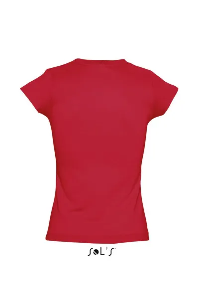  SOL'S MOON - WOMEN’S V-NECK T-SHIRT - SOL'S Red