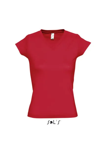  SOL'S MOON - WOMEN’S V-NECK T-SHIRT - SOL'S Red