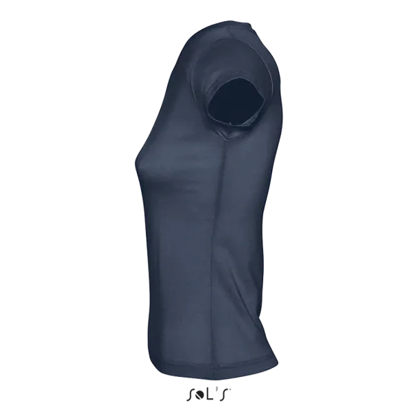  Ženska majica kratkih rukava s V izrezom, 150 g/m2 - SOL'S Denim
