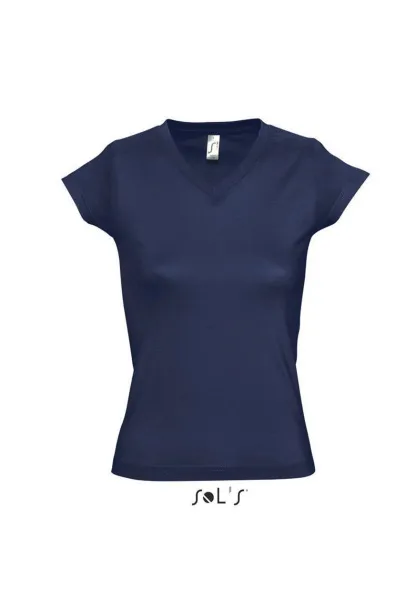  SOL'S MOON - WOMEN’S V-NECK T-SHIRT - SOL'S French Navy