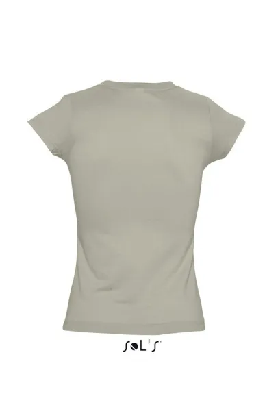  Ženska majica kratkih rukava s V izrezom, 150 g/m2 - SOL'S Khaki