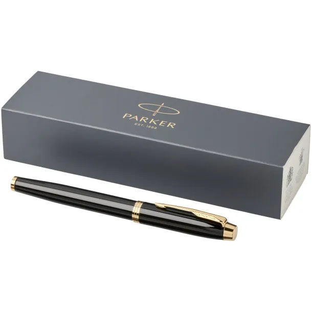 IM rollerball pen - Parker Solid black Gold