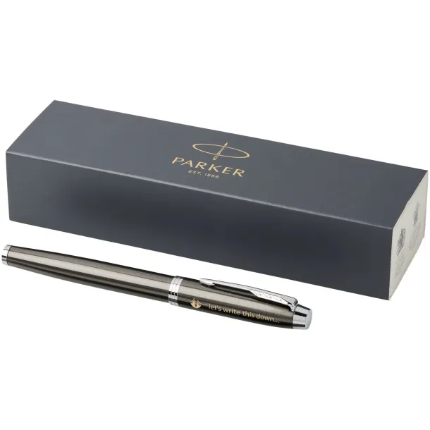 IM rollerball pen - Parker Espresso Solid black