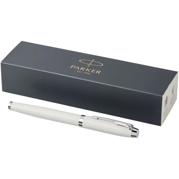 IM rollerball pen - Parker White Silver