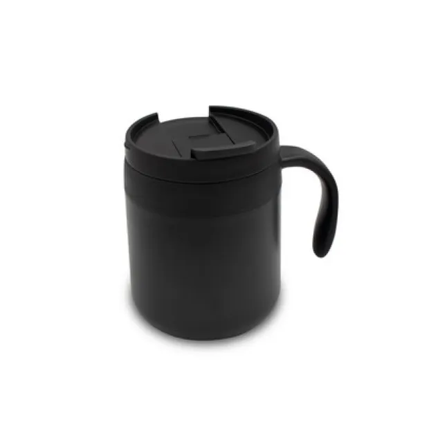  Thermo mug 330 ml with handle Crna