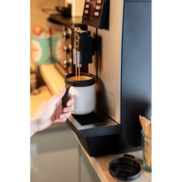  Termo šalica s ručkom 330 ml Crna