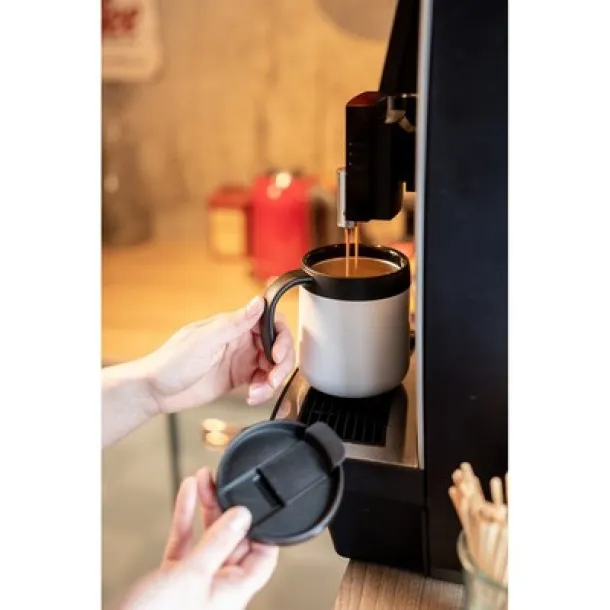  Thermo mug 330 ml with handle Crna