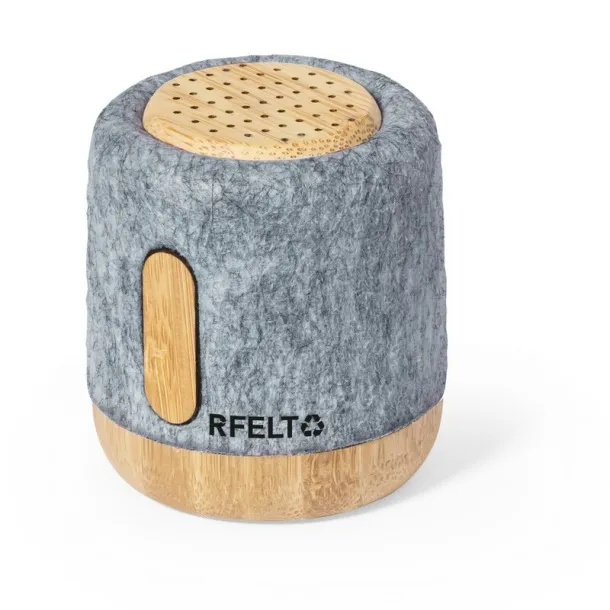  Felt RPET and bamboo wireless speaker 3W A69F99