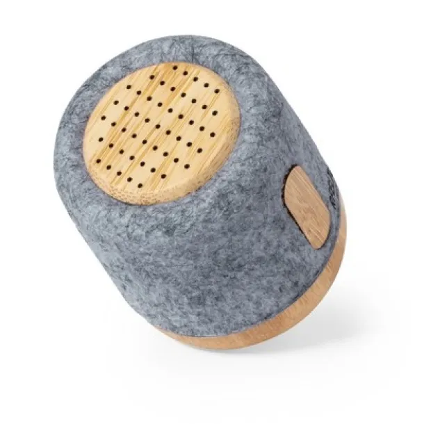  Felt RPET and bamboo wireless speaker 3W A69F99