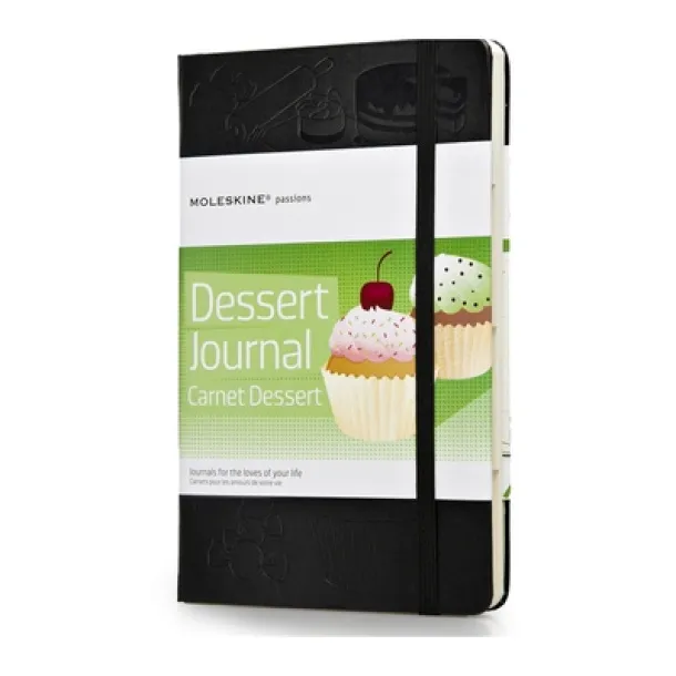  Moleskine Dessert Journal, special notebook black