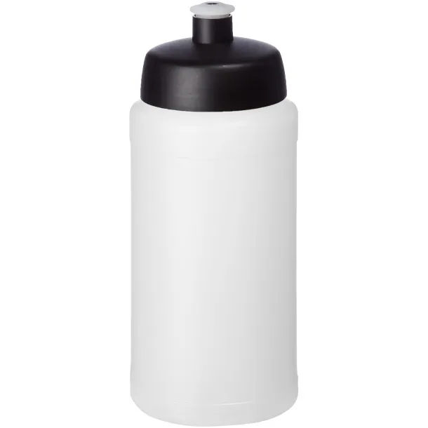 Baseline® Plus 500 ml bottle with sports lid Solid black White