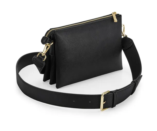  Boutique Soft Cross Body Bag - Bagbase Black