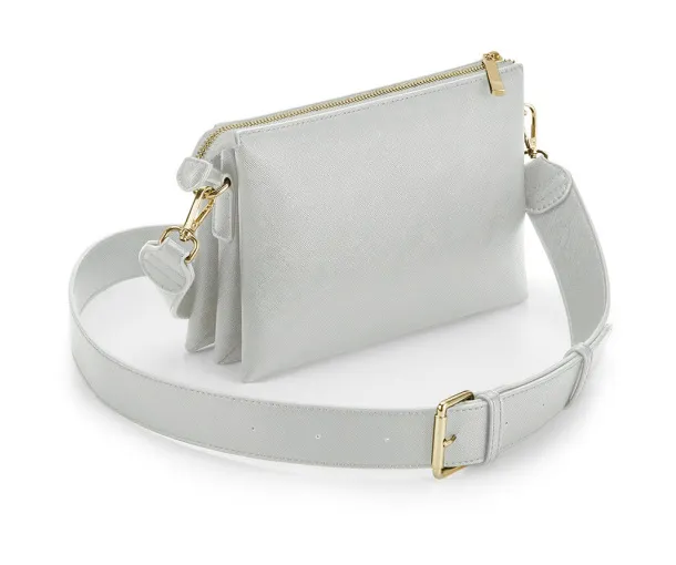  Boutique Soft Cross Body Bag - Bagbase Soft Grey